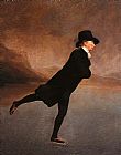 Famous Robert Paintings - The Reverend Robert Walker Skating